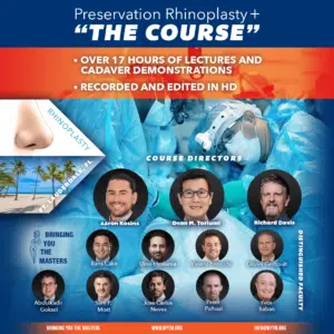 The Course 2023 Preservation Rhinoplasty